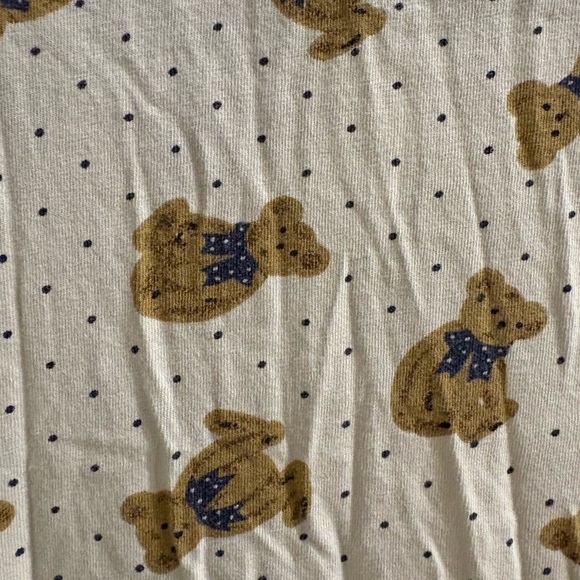 Vintage Honors Intimates Bear Bows Nightgown Large - Picture 10 of 10